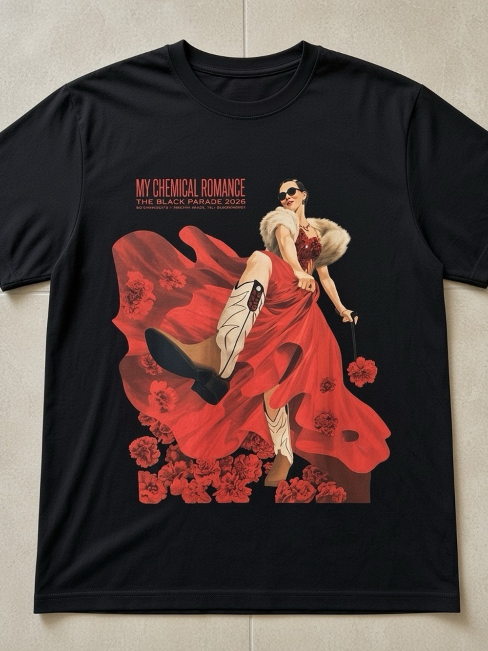 My Chemical Romance MCR Tour San Antonio T-shirt